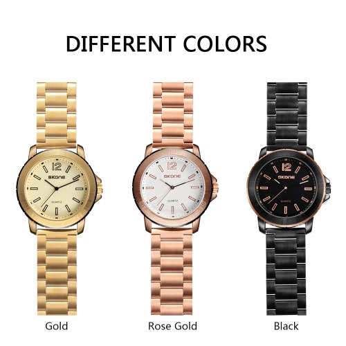 SKONE Fashion Casual Watch 3ATM Water-resistant Quartz Watch Men Wristwatches Male