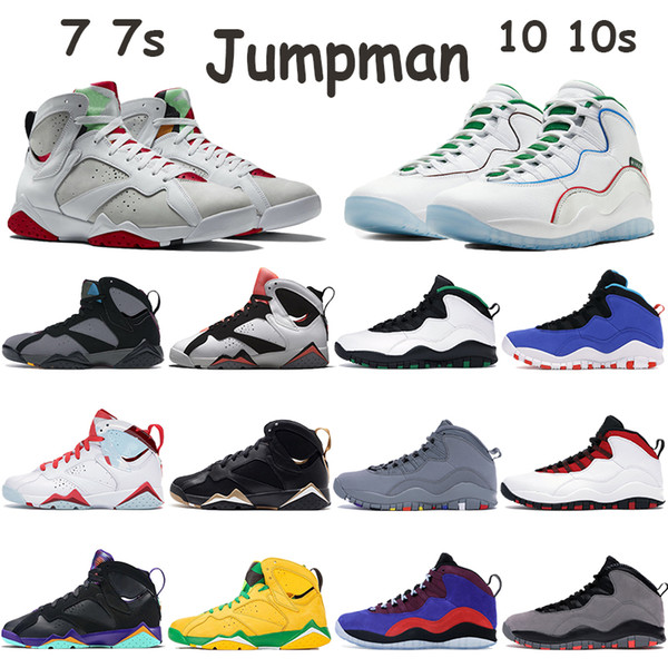 jumpman 7 7s hare bordeaux 2011 lava golden moments olympic raptors mens basketball shoes 10 10s wings cool grey chicago sports trainers