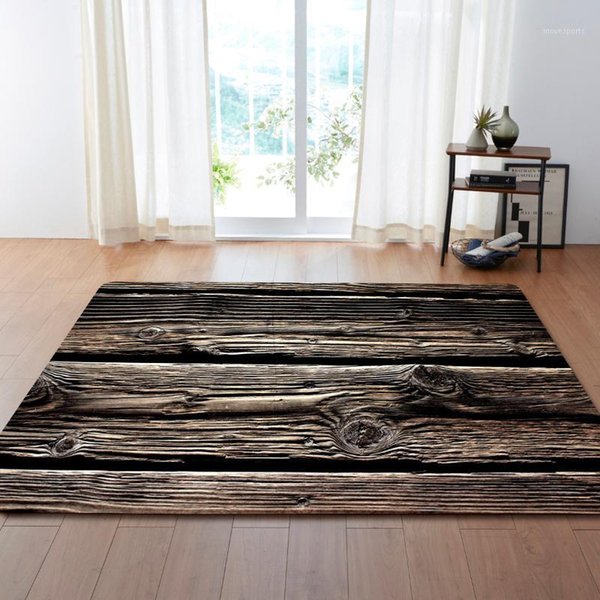 Carpets Nordic Hallway Decor Large For Living Room Bedroom Anti-Slip Floor Rugs 3D Wood Grain Kitchen Mat Home Entrance Doormats1