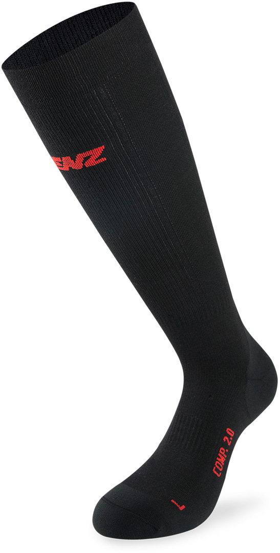 Lenz Compression 2.0 Merino Socks Chaussettes Noir L