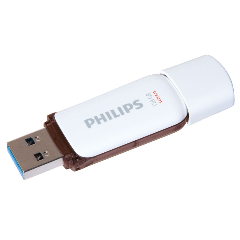 Philips 128GB Snow USB 3.0 Flash-Laufwerk 10MB/s - Braun
