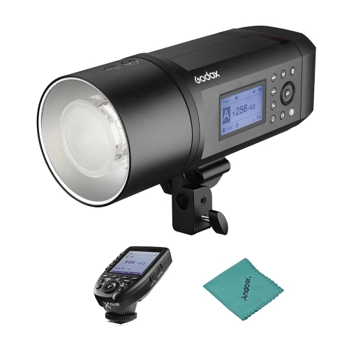 Godox AD600Pro 600Ws TTL GN87 1/8000s HSS Outdoor Flash Strobe Light + 28.8V/2600mAh Rechargeable Lithium Battery + Xpro-N Flash Trigger for Nikon Series Camera