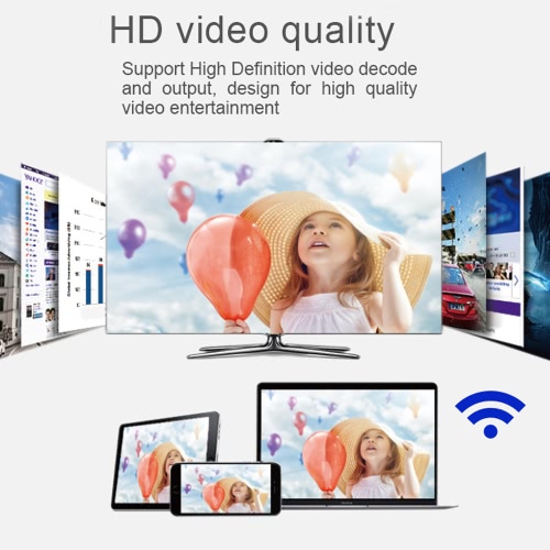 MiraScreen A2 WiFi Display Receiver  2.4G 1080P