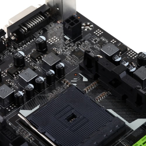 MS-A88FE Turbo M.2 Computer Gaming Motherboard Desktop Mainboard Systemboard for AMD A85 Chipset FM2/FM2+ Socket SATA3.0 6Gb/s USB 3.0 DDR3 mATX with LED Light