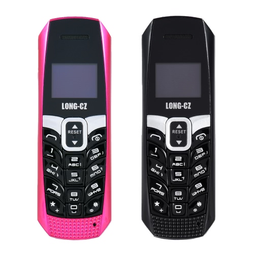 LONG-CZ T3 2G GSM Mini Téléphone 500mAh batterie haute capacité Longest Parler d'appels et Temps d'attente 500 Contacts Boutique Soutenir BT3.0 BT Dialer BT Musique répertoire SMS Music Sync FM Mobile Portable