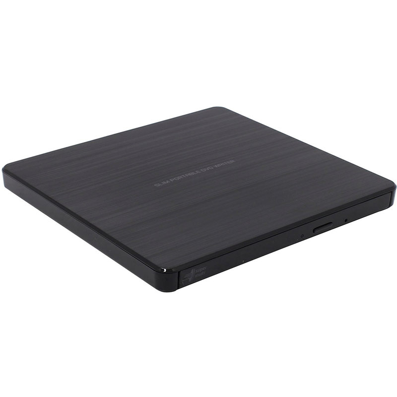 LG 8x USB 2.0 Portable Slim DVD-RW - Black