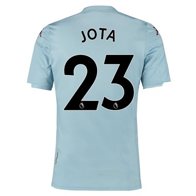 Aston Villa Away Shirt 2019-20 - Kids with Jota 23 printing