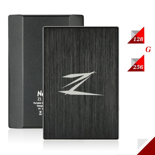 Netac Z1 256GB Portable SSD External Solid State Drive SuperSpeed USB 3.0 ?Cache 256MB