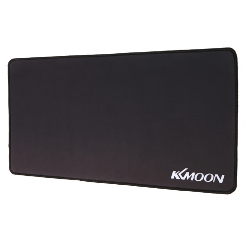 Kkmoon 600*300*3mm Large Size Plain Black Extended Water-resistant Anti-slip Rubber Speed Gaming Game Mouse Mice Pad Desk Mat