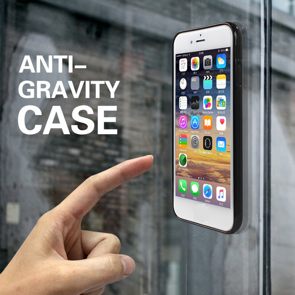 phone case anti gravity cases for iphone11 xr 7 8 plus for samsung antigravity tpu frame magical nano suction cover adsorbed case