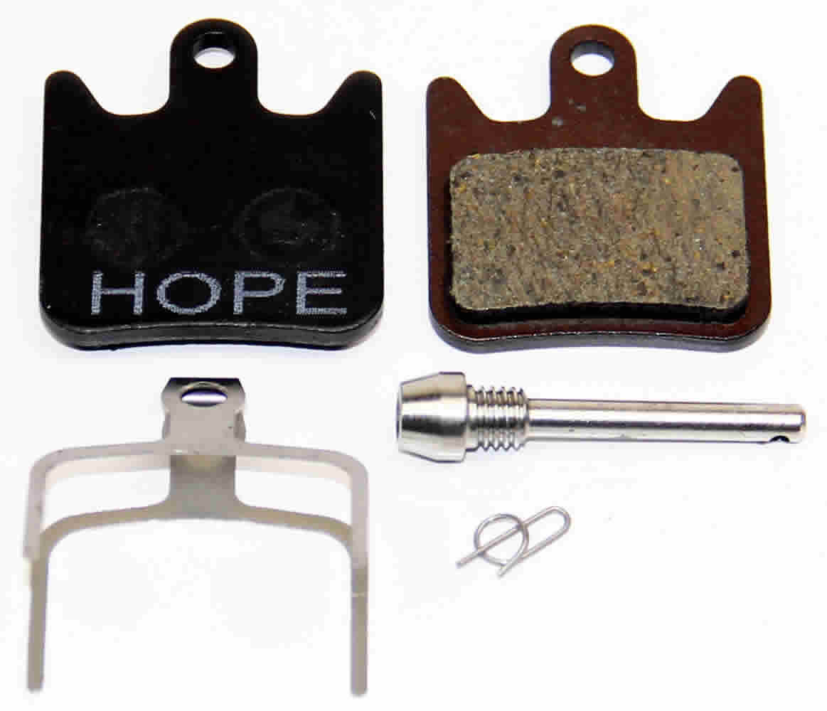 HOPE Sintered Brake Pads, Pack X2-Organic