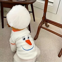 New Dog Sweatshirt Winter Wear Pet Clothes Bad Christmas JumpersUgly xmas JumperChristmas Funny JumpersUgliest Christmas JumperSnowman Design Dog Sweater For Small Puppies Autumn And Winter Clot Lightinthebox