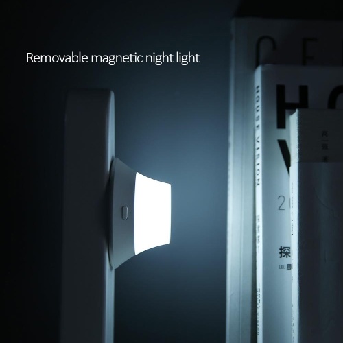 Chargeur sans fil Yeelight avec attraction magnétique de veilleuse LED/charge rapide prise en charge 2 luminosité réglable