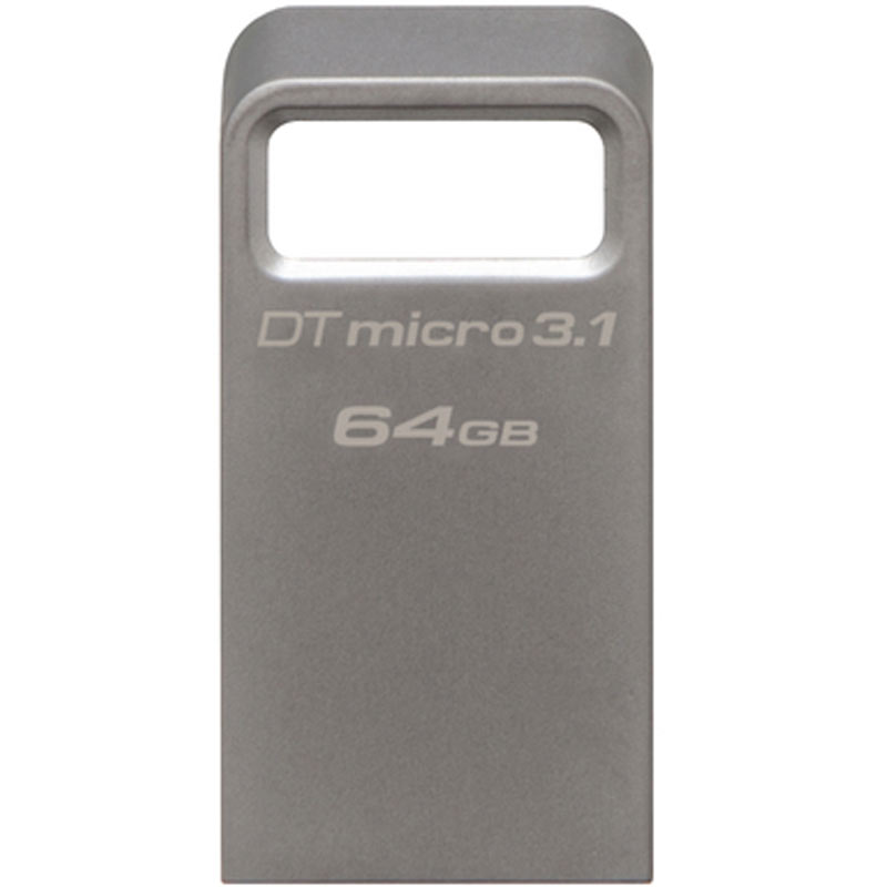 Kingston 64GB DataTraveler Micro 3.1 USB 3.0 Flash Drive - 100Mb/s