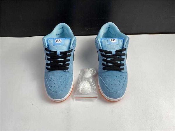 Brand Shoes Dunks Lows Pro Club 58 Gulf SNKRS WORLD Basketball High Sneakers Color Blue Chill Safety Orange Black White
