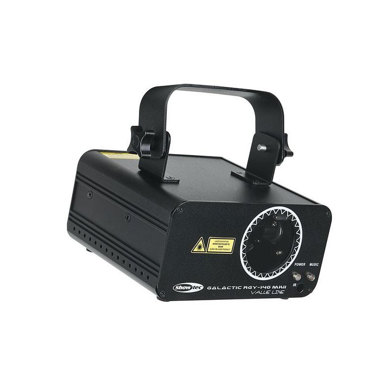 Showtec Galactic RGY-140 MKII 140mW Red Green Yellow Laser