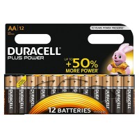 MN1500B12PP Plus Power AA Batteries - 12 Pack