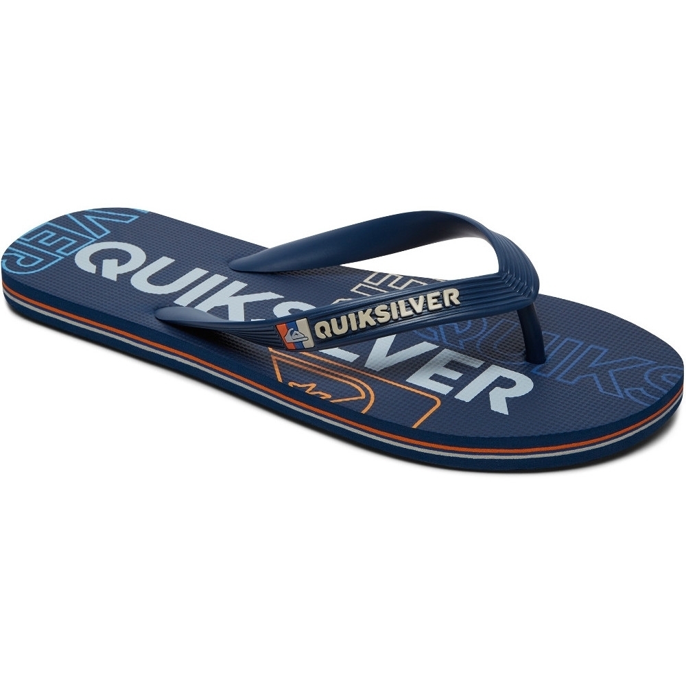 Quiksilver Mens Molokai Nitro Toe Point Flip Flop Summer Sandals UK Size 12 (EU 46, US 13)