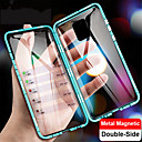 étui magnétique pour xiaomi mi 10 10 pro note 10 note 10 pro cc9 pro 9t 9t pro redmi note 9 note 9s note 9 pro note 9 pro max note 8 note 8 pro k20 k20 pro étui de protection en verre double face en m