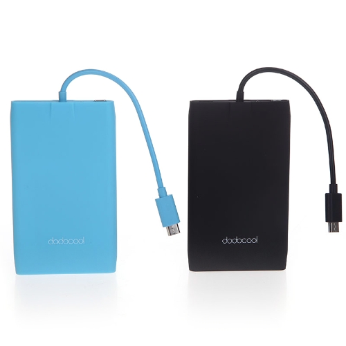 Patentierte dodocool Ultrathin 3000mAh Bank Portable Backup-Ladegerät für Samsung HTC iPhone blau