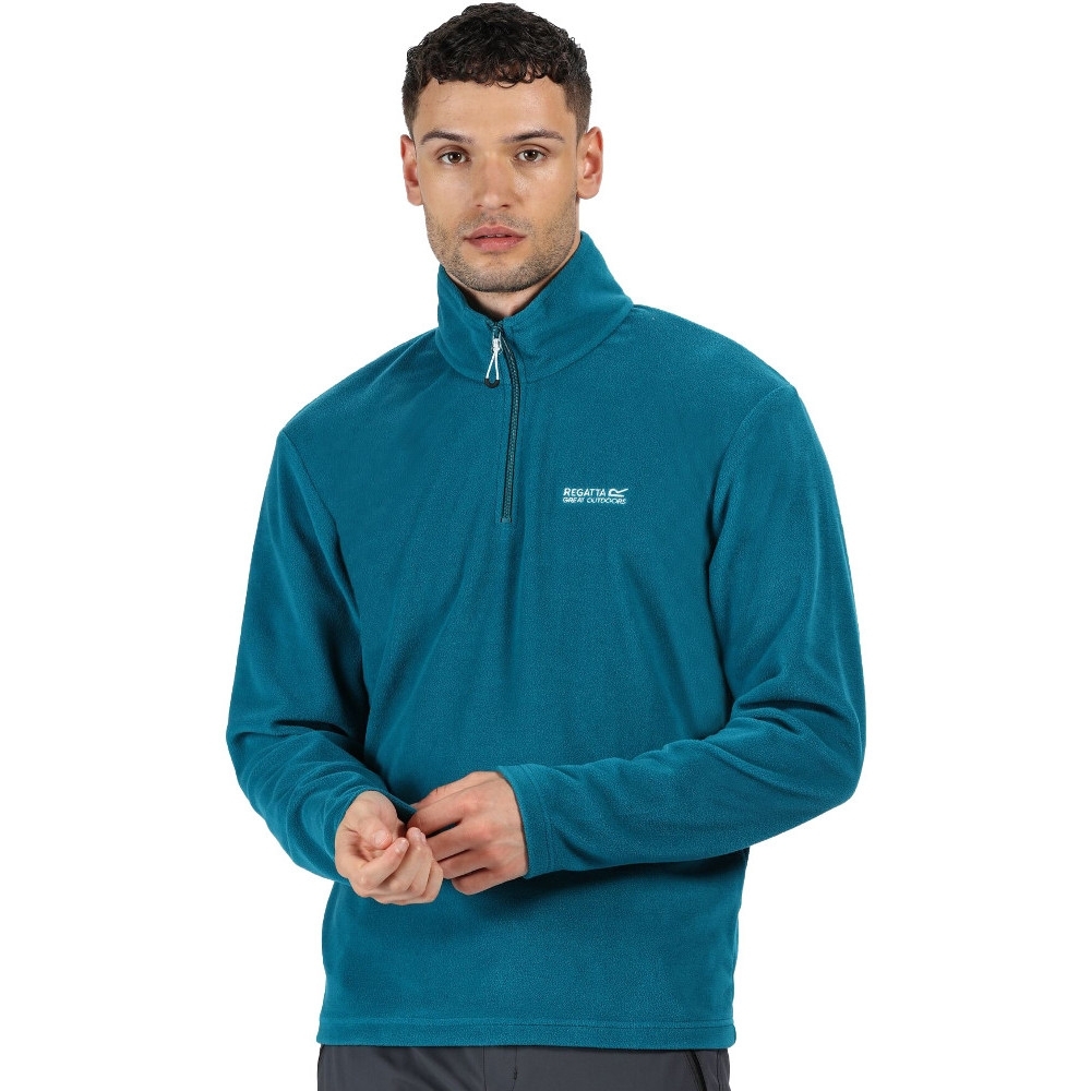 Regatta Mens Thompson Half Zip Light Thermal Anti Pill Fleece Jacket 3XL - Chest 49-51' (124.5-129.5cm)