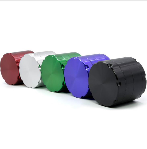 New Type Aluminum Alloy Smoke Mill Diameter 55MM Height 48MM Chamfering Four Layer Smog