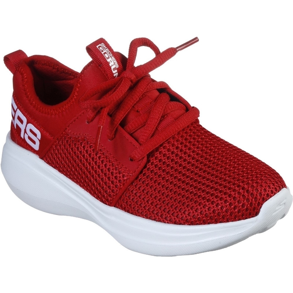 Skechers Boys Go Run Fast-Valor Light Slip On Trainers Shoes UK Size 1.5 (EU 34)