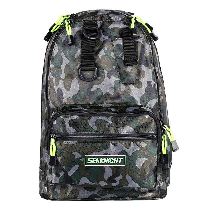 Seaknight 1000D Nylon Fishing Bag Fishing Lures Reel Backpack Storage Shoulder Bag