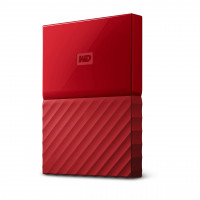 WD My Passport - 3000 GB - 2.5 Zoll - 3.2 Gen 1 (3.1 Gen 1) - Rot