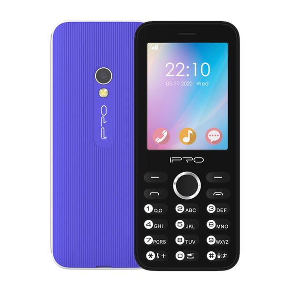 IPRO A29 2.8inch 2G GSM Feature Mobile Phone 32MB 1400Mh Battery Dual SIM Card Celular Back Camera
