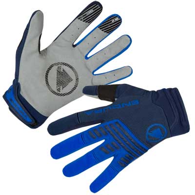ENDURA SingleTrack Glove: Navy - S