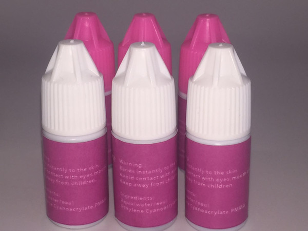 MSDS certification High quality eyelash extensions glue use for professional 1-2seconds dry up to 8 weeks 5ml -10ml