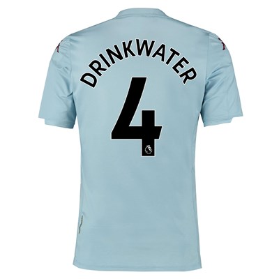 Aston Villa Away Shirt 2019-20 - Kids with Drinkwater 4 printing