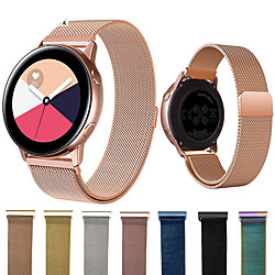 Smartwatch Band for Samsung Galaxy 42 / Active / Active2 / Gear S2 / S2 Classic / sport Milanese Loop Stainless Steel Band Wrist Strap 20mm miniinthebox