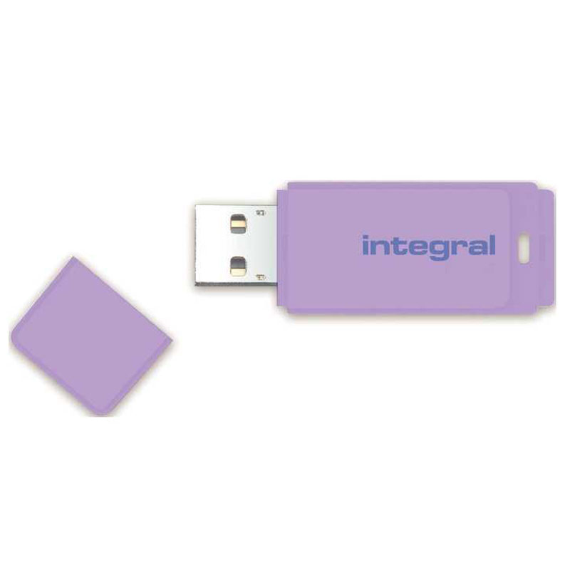 Integral 16GB Pastel USB Flash Drive - 12MB/s - Lavender Haze