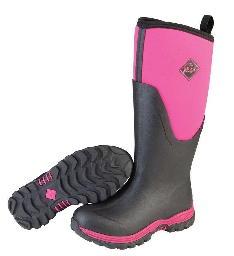 Muck Boots - Arctic Sport II (Black/Pink)-8