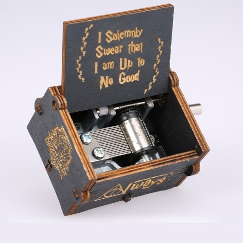 Vintage Wooden Harry Potter Theme Song Music Box