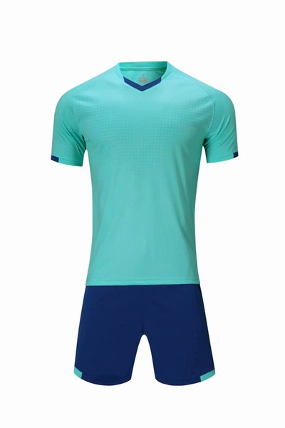 Q8#Custom DIY Wear Soccer Jerseys Suit Men's Match Short Sleeve Training Football Shirt Kit Men Sports uniform Print Number Name Sponsor Team badge Asian size