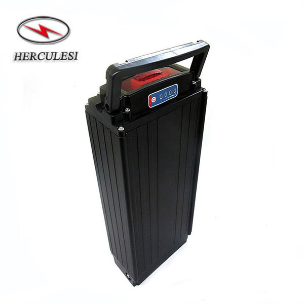 Electric Bike Battery 2000W 48V 30Ah Lithium Ion Battery 48 Volt Ebike Battery Pack with Mounted Rear Rack