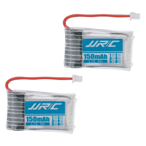 2Pcs Original JJRC H20 RC Hexacopter Part H20-04 3.7V 150mAh 30C Li-po Battery
