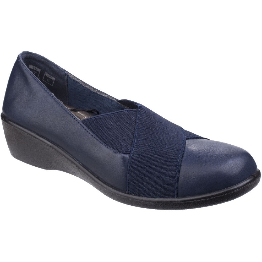 Fleet & Foster Womens/Ladies Limba Slip On Elasticated Court Shoes UK Size 3 (EU 36)