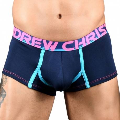 Andrew Christian CoolFlex Modal Trunks with Show-It - Navy M