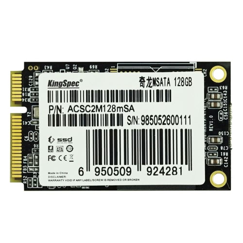 KingSpec MSATA MINI PCI-E 128G MLC Digital Flash Solid State Drive Storage SSD for PC Devices