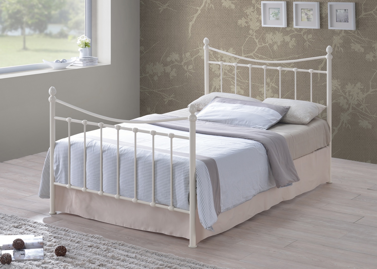 Time Living Alderley Ivory - Small Double