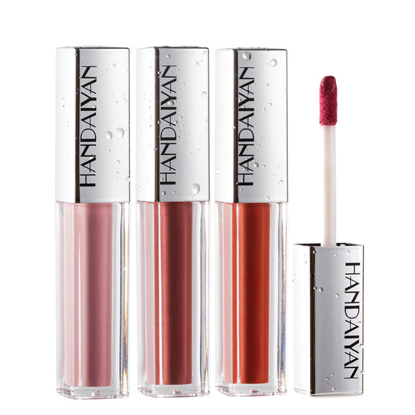 velvet matte lip gloss cream birght color natural long lasting moisturizing lipstick 12 colors lips makeup