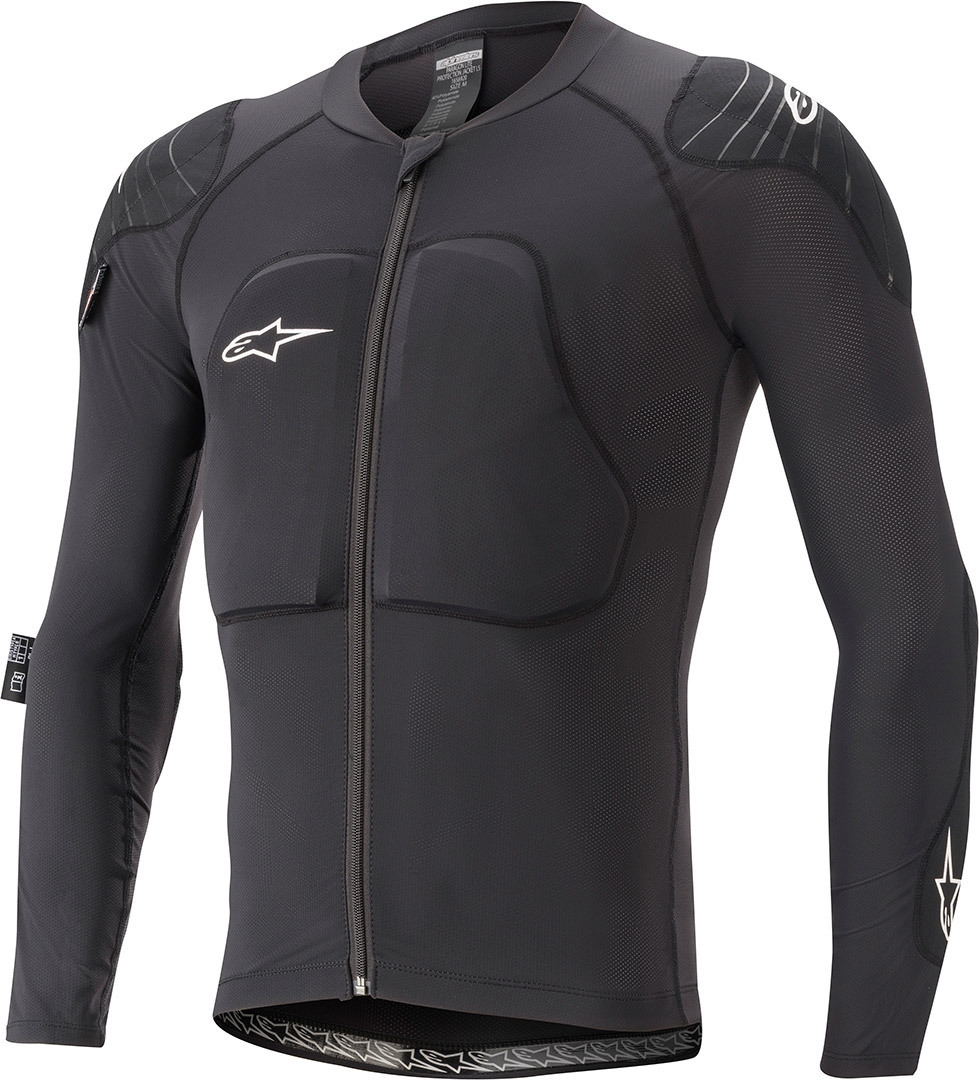 Alpinestars Paragon Lite LS Protektorenjacke, schwarz, Größe M, schwarz, Größe M