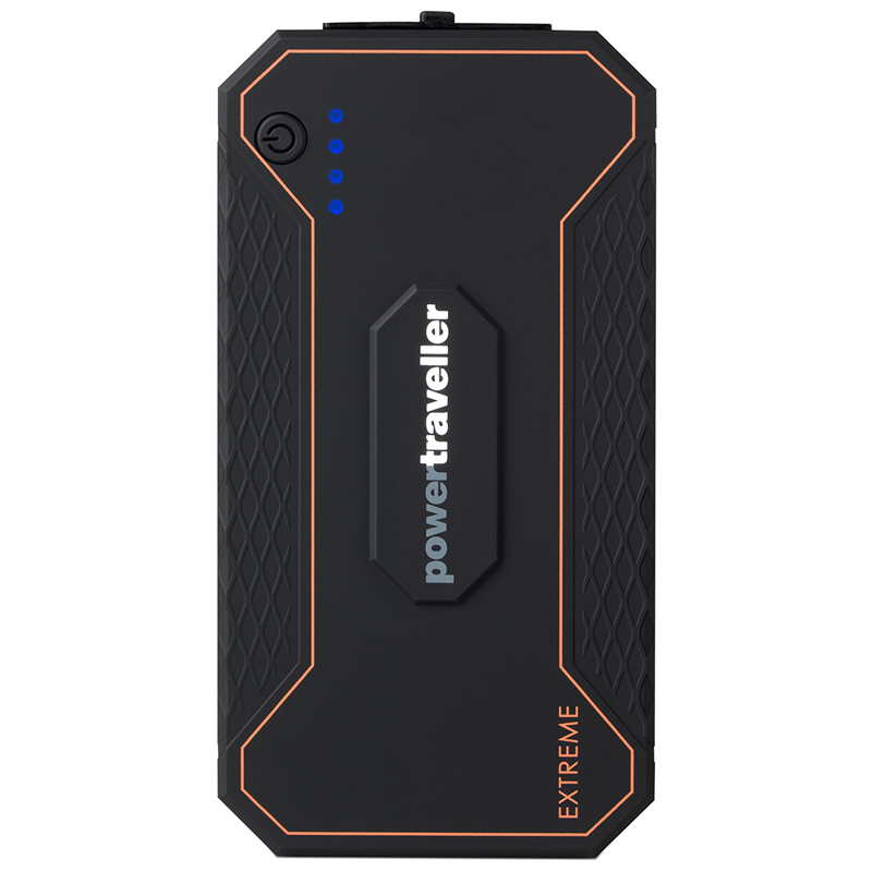 Powertraveller Extreme Waterproof Solar Power Portable Power Bank 12000mAH