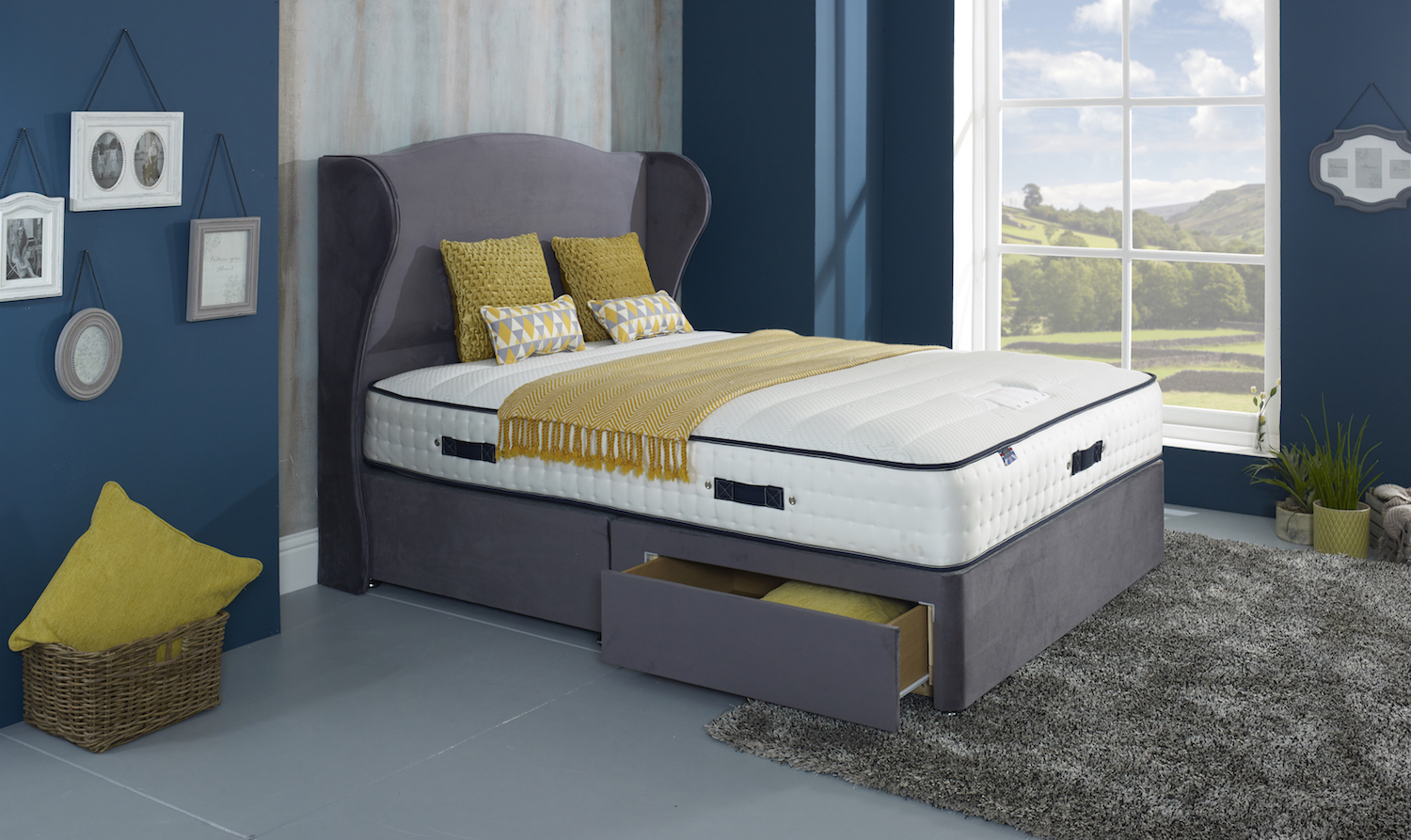 Joseph Crown Imperial Pocket Series 2000 Latex Divan Bed