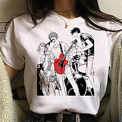 Inspired by given Cosplay Anime Cartoon Polyester / Cotton Blend Print Harajuku Graphic Kawaii T-shirt For Women's / Men's Lightinthebox