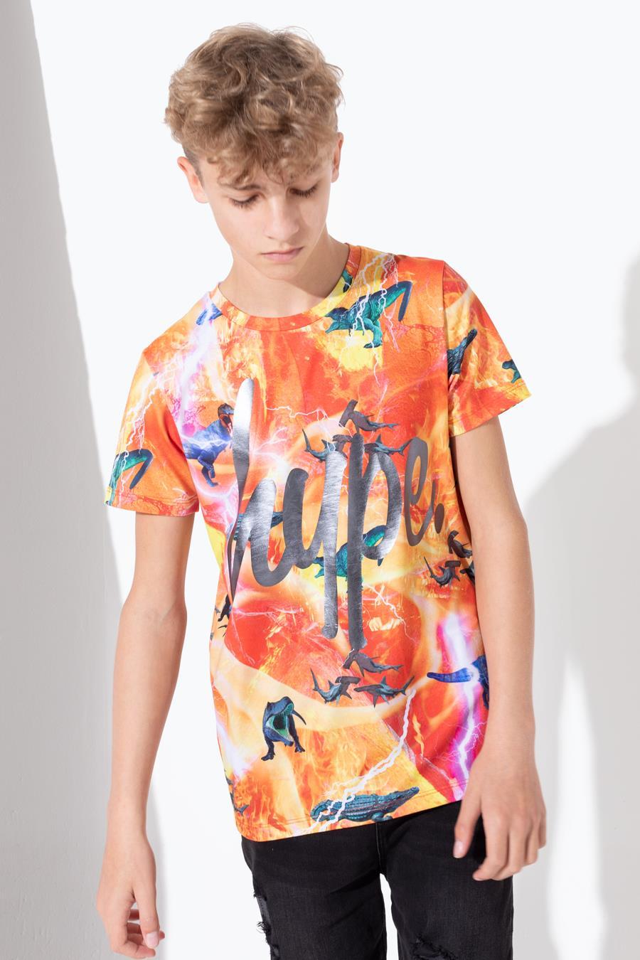 Hype Predator Kids Multi T-Shirt | Size 7/8Y